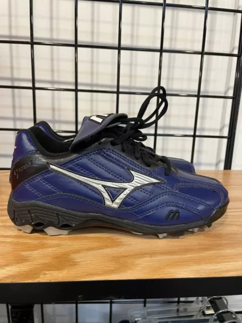 New!  MIZUNO 9 Spike Youth Blue Size 6