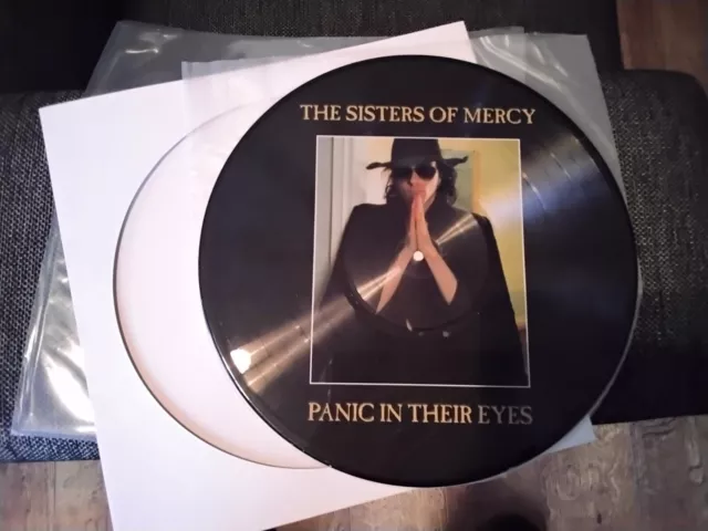 The Sisters Of Mercy. Panic In Their Eyes Picture Disc Lp.