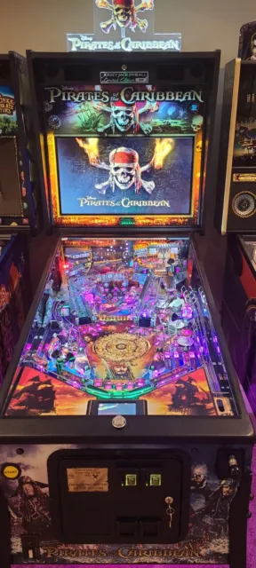 Jersey Jack Pirates of the Caribbean LE pinball machine