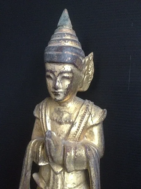 Antique Burmese Nat statue 3