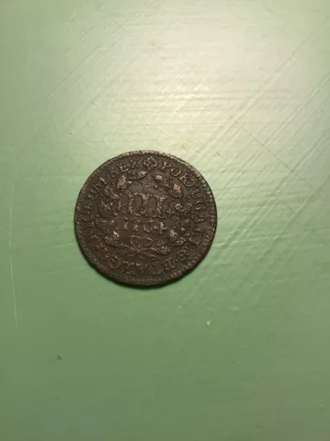 Portugal. 1764. 3 arrozes. José I. Cobre.