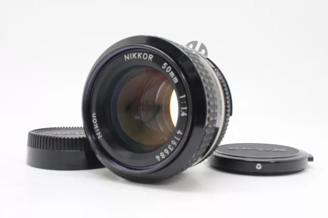 【 MINT 】 NIKON Ai NIKKOR 50mm F1.4  MF Standard Lens For F Mount From JAPAN