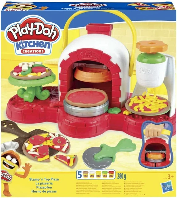 Hasbro Play-Doh Kitchen Creations La Pizzeria Pasta Modellabile Creativa