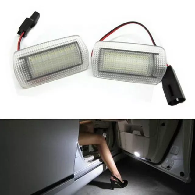 OEM-Replace 18-SMD Full LED Side Door Courtesy Lights Assy For Lexus or Toyota
