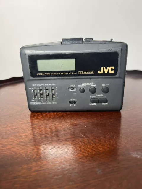 JVC CX-F200 Walkman Stereo Radio Cassette Player