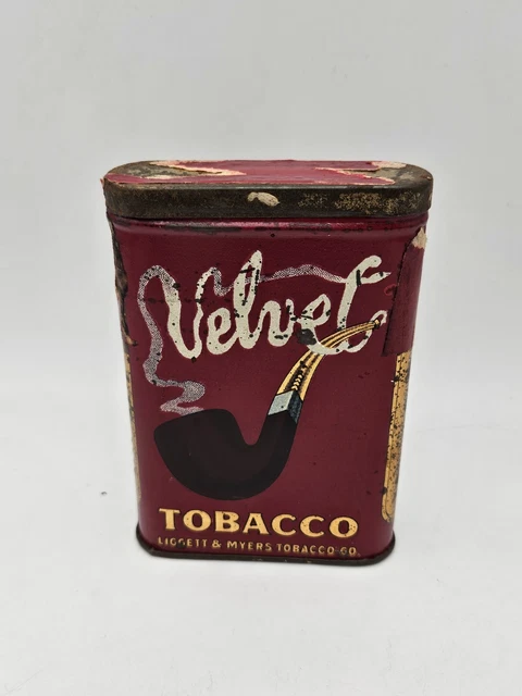 Boîte à Tabac Ancienne Style Hollandais – Métal, Signée AB, Vintage