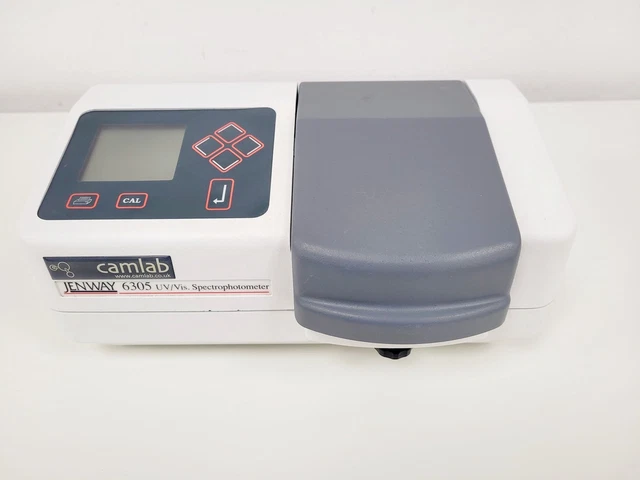 CAMLAB JENWAY 6305 Benchtop UV Visible Spectrophotometer Lab Spares ...