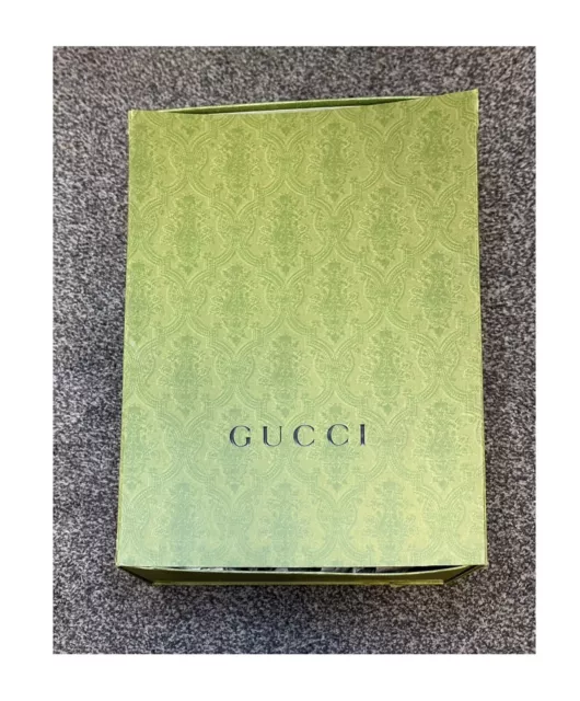 🎁Authentic Gucci Empty Shoes Box Size 36x21x13cm + Paper Inside