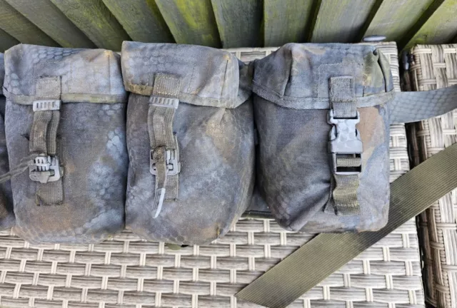 UKSF Troopers Tailored Webbing, DPM IRR PLCE Molle Hip Pad Airborne SAS PARA 3