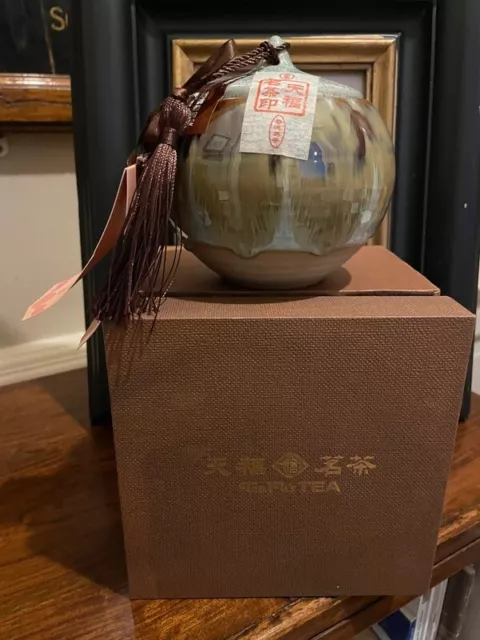 TenFu Ripe Pu'er Tea in Urn/Pot - From Kunming, Yunnan - Highest Quality Pu'er