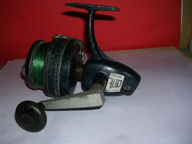 Moulinet De Pêche Vintage Gulf Surf Casting Nickel Argent - Pour Eau Salée Et Océan
