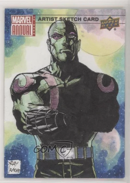 2020 Upper Deck Marvel Annual Sketch Cards 1/1 Raymundo Racho Ray #SKT Auto 07yb