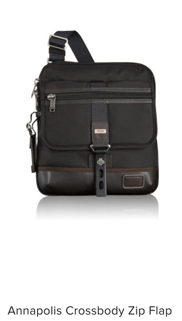 tumi annapolis mens cross body bag