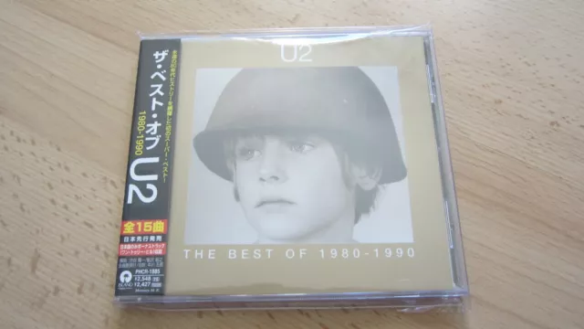 U2 The Best of 1980-1990 CD pressage JAPON PROMO neuf JAPAN CD MINT RARE