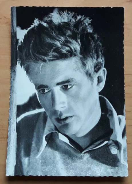 AK Schauspieler JAMES DEAN - Portrait - alte Foto-StarPostKarte #298