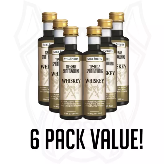 Whiskey Still Spirits Top Shelf Spirit Essence - 6 PACK VALUE! Free Shipping