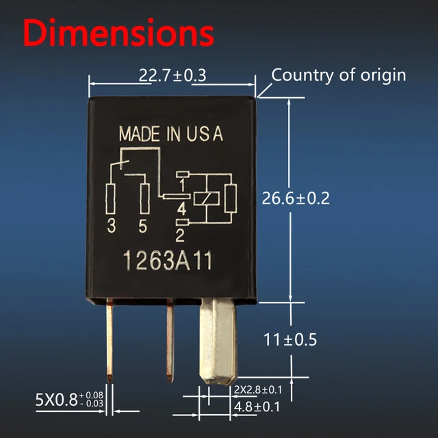 1piece NEW OMRON G8HE 1C7T R1 DC12 12VDC Relay 40A 12V