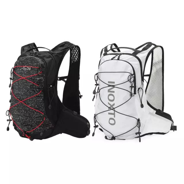 12L Hydration Backpack Reflective Hydration Pack Hiking Backpack Storage Bag for