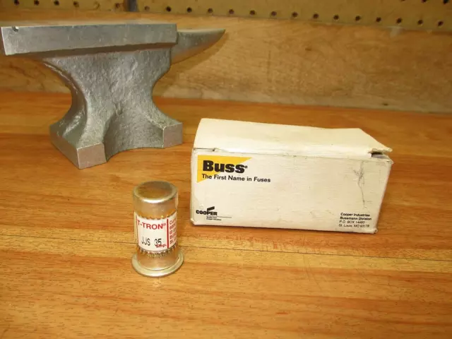 Cooper Bussmann JJS-35 (BOX OF 10) *NEW* 35 Amp Fuse Buss