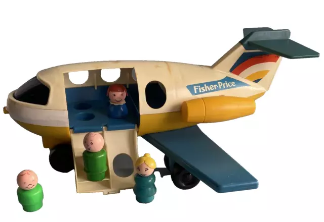 Vintage little people airplane cheap