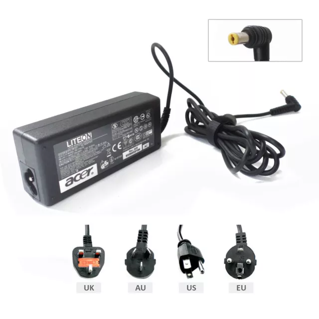 Genuine AC Adapter Charger For Acer Gateway MS2273 ms2274 MS2231 MS2285 NV53A24u