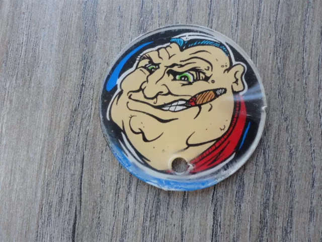 Junkyard Owner Pinball Machine Plastic Key Chain