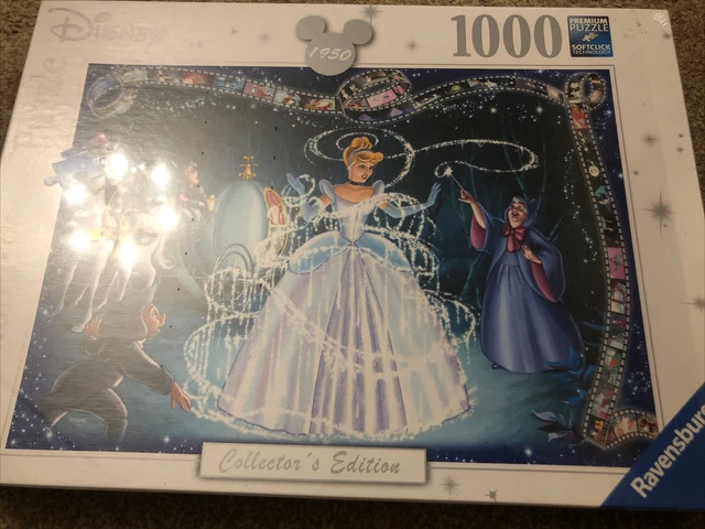 NEW! RAVENSBURGER DISNEY Cinderella Collectors 1000 piece jigsaw puzzle ...