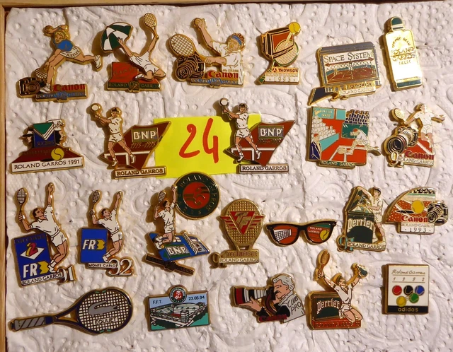T05 PINS ARTHUS BERTRAND TENNIS Coupe DAVIS NOAH LECOMTE FORGET FFT 91 lapel pin EUR 5,00 - FR