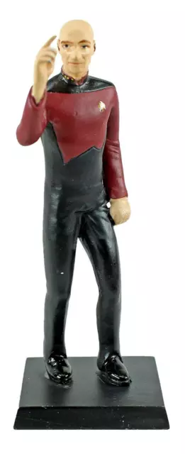 STAR TREK TNG JEAN-LUC PICARD DIECAST FIGUR von CBS / GE FABBRI BRANDNEU VERSIEGELT