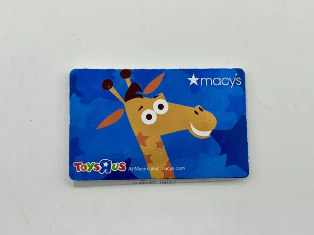 $125.02 Value Macy's Store Gift Card Merchandise Credit Unscratched For $111