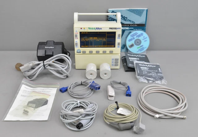 Welch Allyn ProPaq Encore Model 202 EL Opt 227 w/ Accs