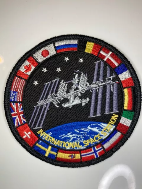 NASA ISS Patch made in USA