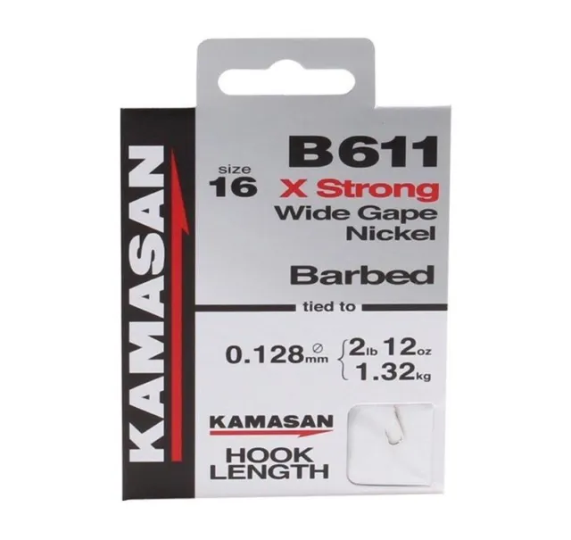 Kamasan B611 Hooks to Nylon