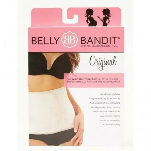 Belly Bandit -Original Postpartum Belly Wrap large black new in box