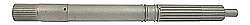 Transmission Specialties Powerglide Steel Hardened Input Shaft P/N 2517M