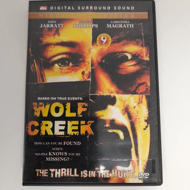 Wolf Creek  (DVD, 2005)  Widescreen Edition, John Jarratt - Horror Based on True