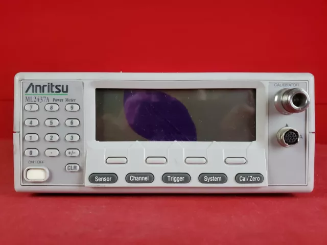 Anritsu ML2437A Power Meter, 10 MHz to 110 GHZ, -70 to +47 dBm 360029 360029