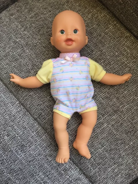 Fisher Price Little Mommy 2001-2004 baby doll blue eyes STRIPE BUG OUTFIT
