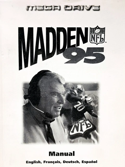 Jeu Vidéo Madden NFL 94 Pour Sega Mega Drive - Édition Rétro, Très Bon état