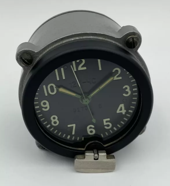 127 Chs USSR Russian Military Tank Panel Clock 5 Days #01732