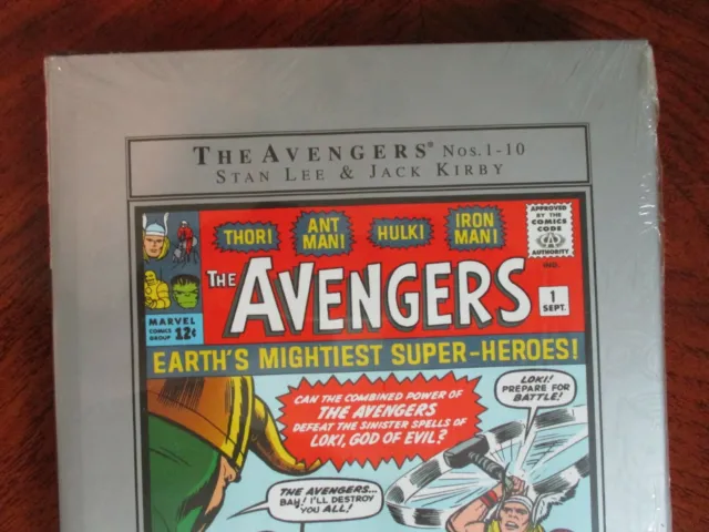 Marvel Masterworks THE AVENGERS #1-10 Stan Lee Jack Kirby Thor Hulk  1st KANG