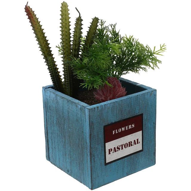 Atyhao 20 Vasetti In Plastica Per Pi Grasse E Succulente - Moderni E Minimi, 8x7 Cm, Vari Colori - 3