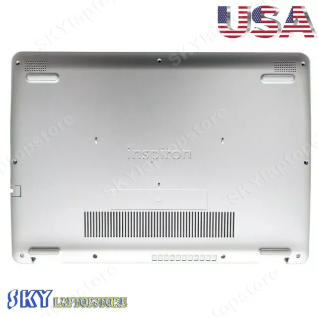 New Bottom Cover For Dell Inspiron 15 5584 Laptop Base Silver JX9NR 0JX9NR US