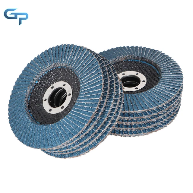 New 4.5'' x 7/8'' 80 Grit Premium Zirconia Flap Disc Sanding Grinding 10 Pieces