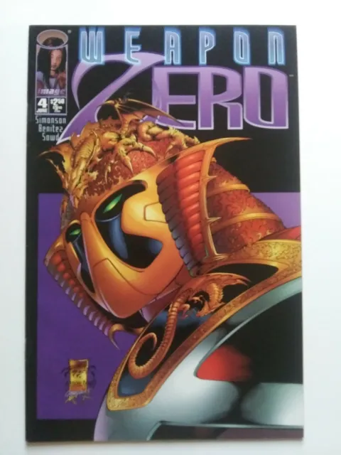 Weapon Zero (1995 series) #4 in High Grade condition. Image Comics