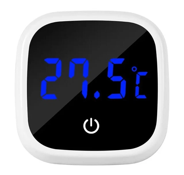 Aquarium Temperature LED Digital Gauge Stick On Fish Tank Thermometer Celsius