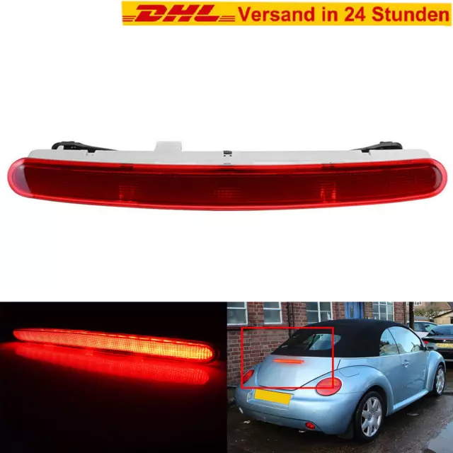 Für VW Beetle 1998-2010 DRITTE 3.LED BREMSLEUCHTE BREMSLICHT ROT 1C0945097E