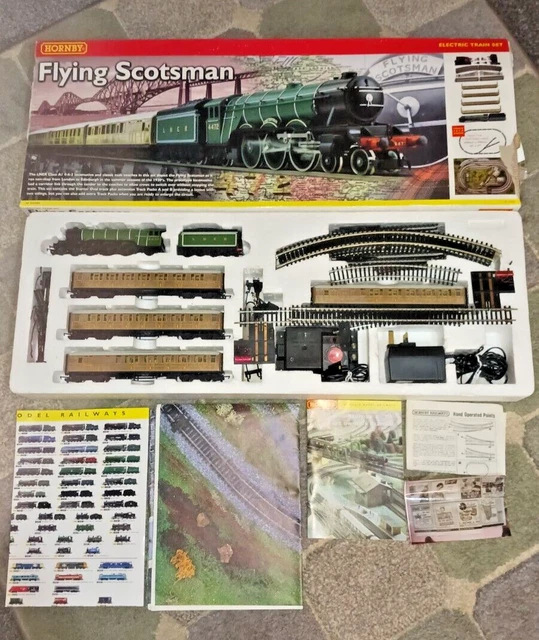 Locomotive Hornby R1001 LNER Flying Scotsman – Échelle OO, Analogique, Occasion