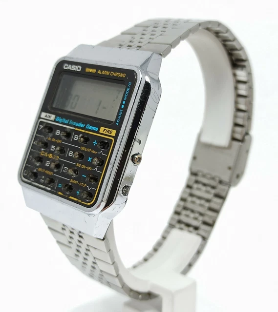 Olle Casio Module OROLOGIO CASIO CA-503 digital invader game watch vintage clock casio ...