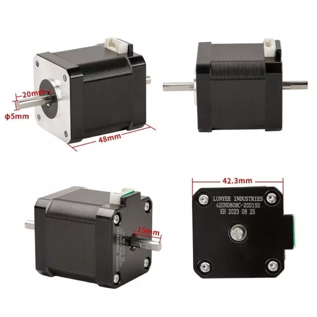 Nema 17 Stepper Motor 48mm 0.56N.m 1.7A for 3D printer CNC Engraving Machine